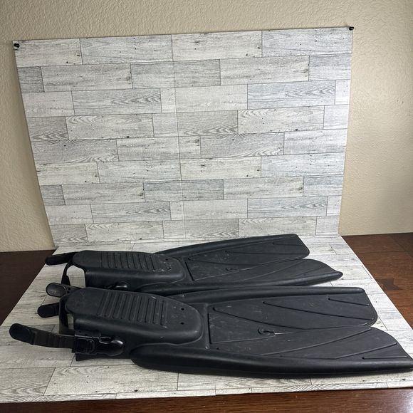 Apollo Bio-Fin Pro Scuba Diving Split Fins Open Heel Quick Release Straps Size M - Picture 5 of 5